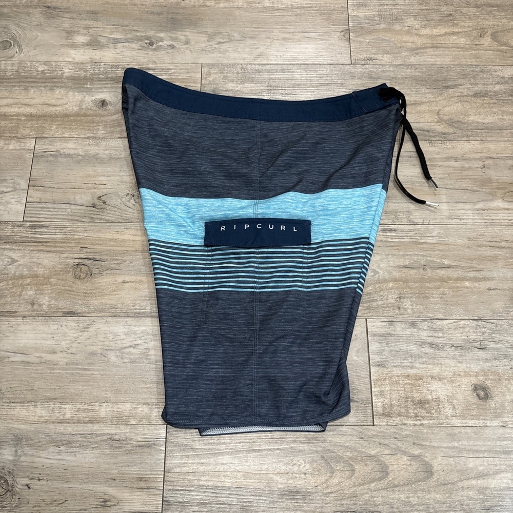 Rip Curl Mirage‎ Ultimate Stretch Boardshorts Men's Sz 36 Blue Swim Surf Boat